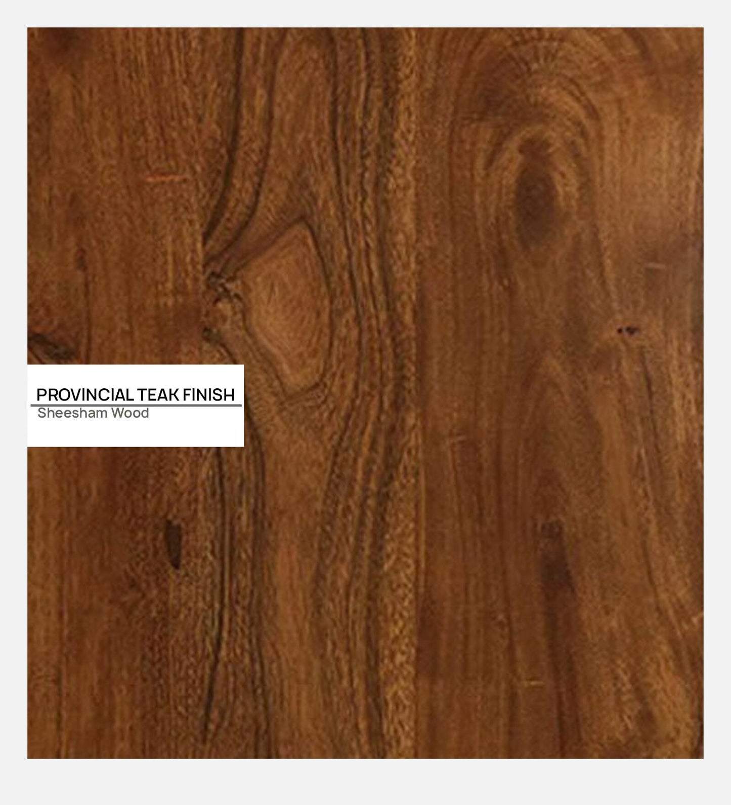 Avian Sheesham Wood Arm Chair In Provincial Teak Finish