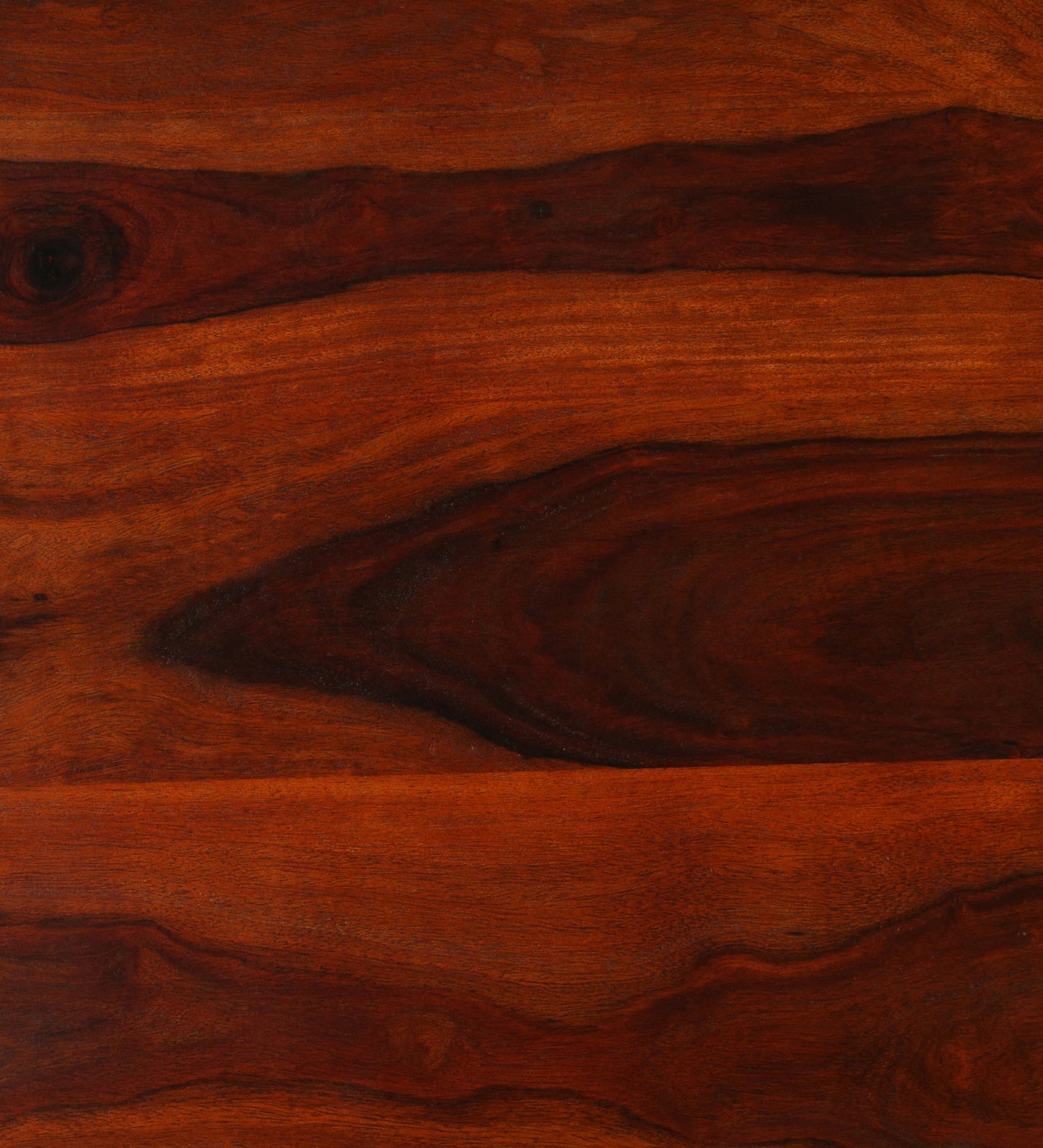 Sheesham Wood Queen Size Bed In Honey Oak Finish With Box Storage