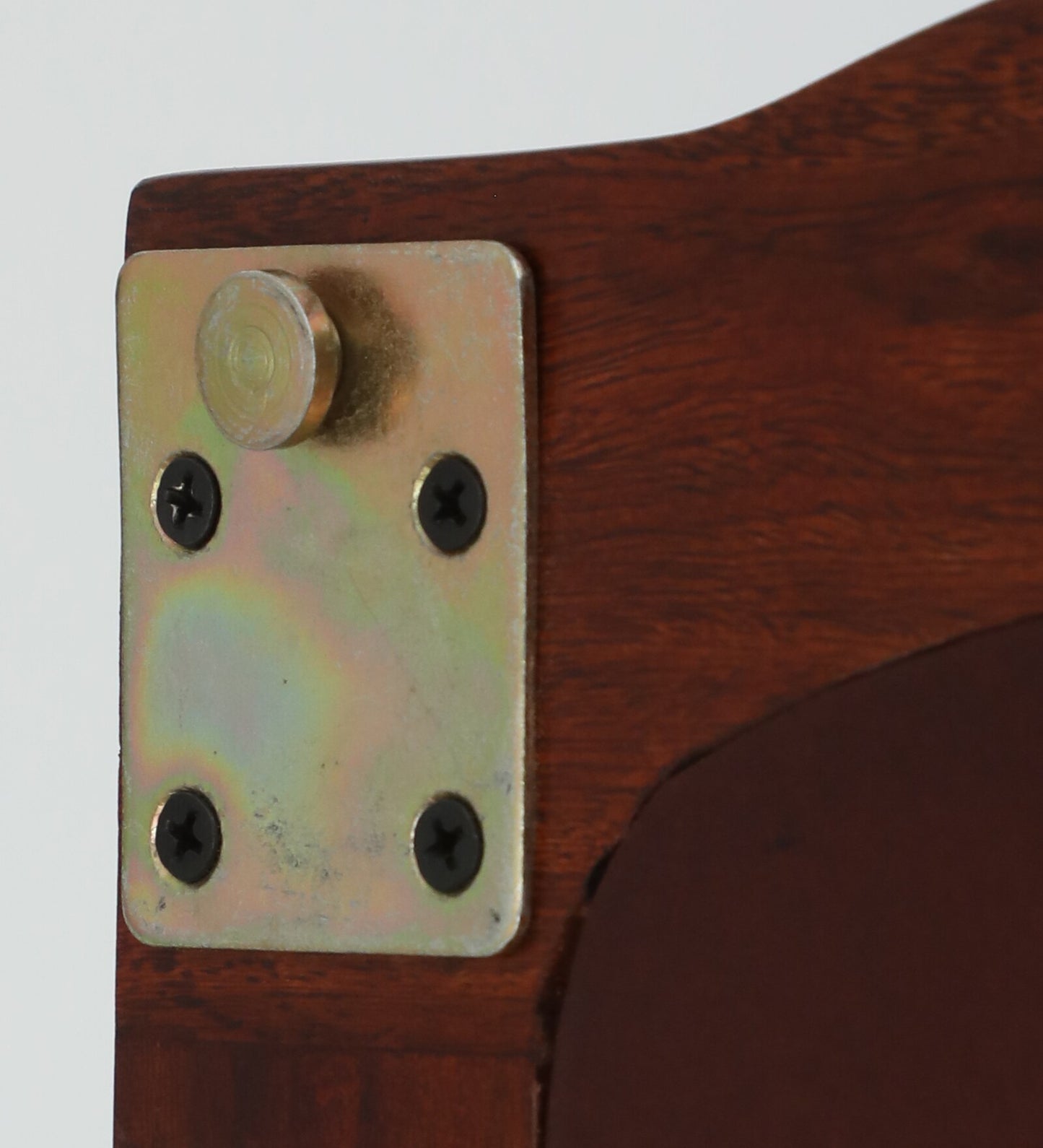 Sheesham Wood Dressing Cabinet In Honey Oak Finish With Mirror