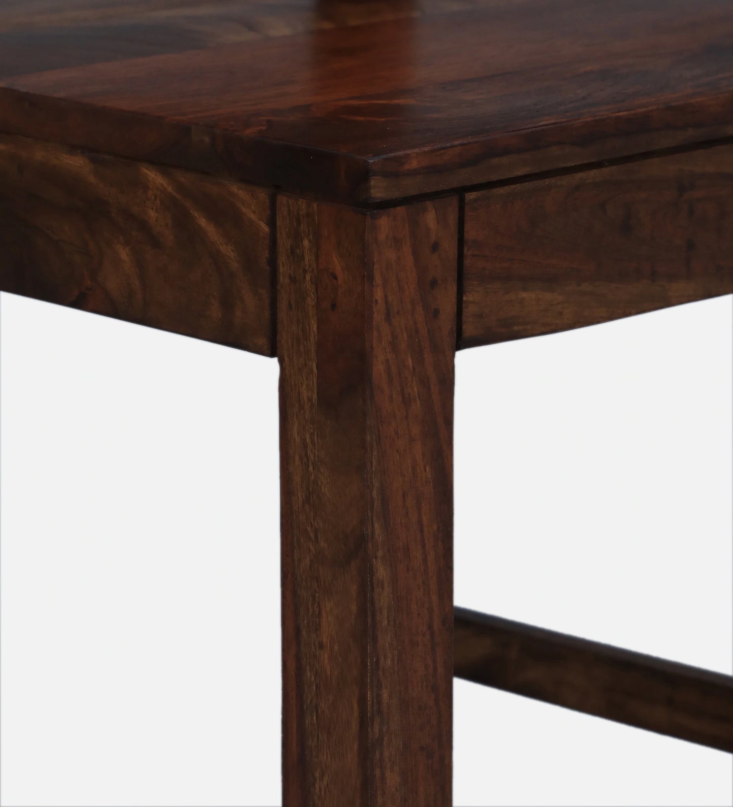 Marin Sheesham Wood 4 Seater Dining Set in Scratch Resistant Provincial Teak Finish