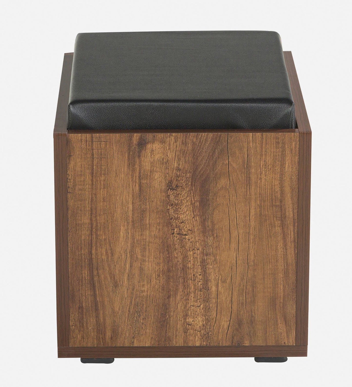 Nesting Coffee Table With 4 Stools In Classic Walnut Finish