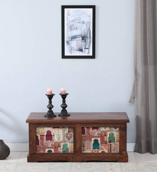 Solid Wood Trunk in Tubbaq Finish