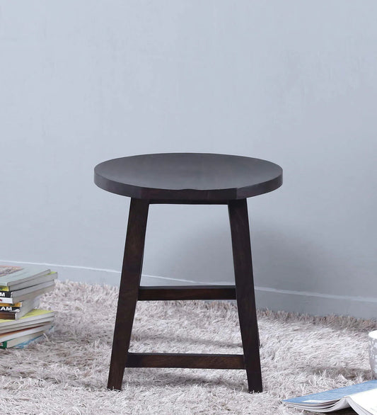 Sheesham Wood Seating Stool In Warm Chestnut Finish