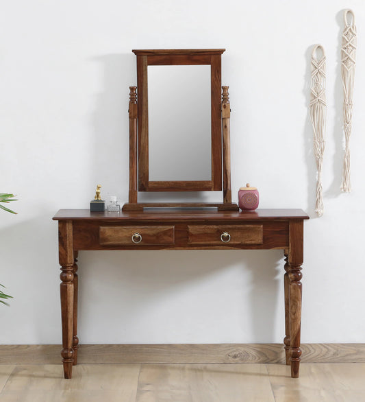 Sheesham Wood Dresser in Scratch Resistant Provincial Teak Finish