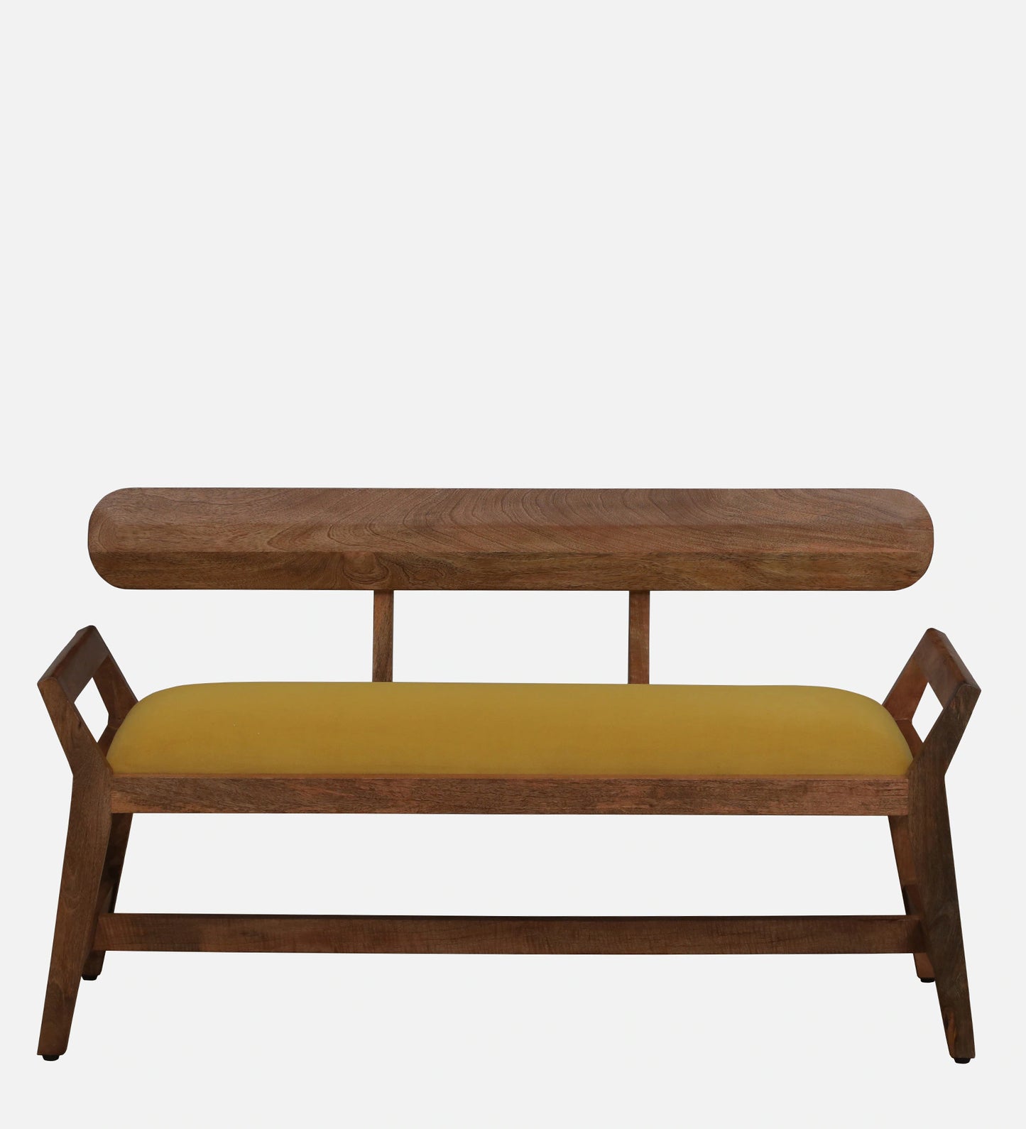 Mango Wood Settee In Natural Finish