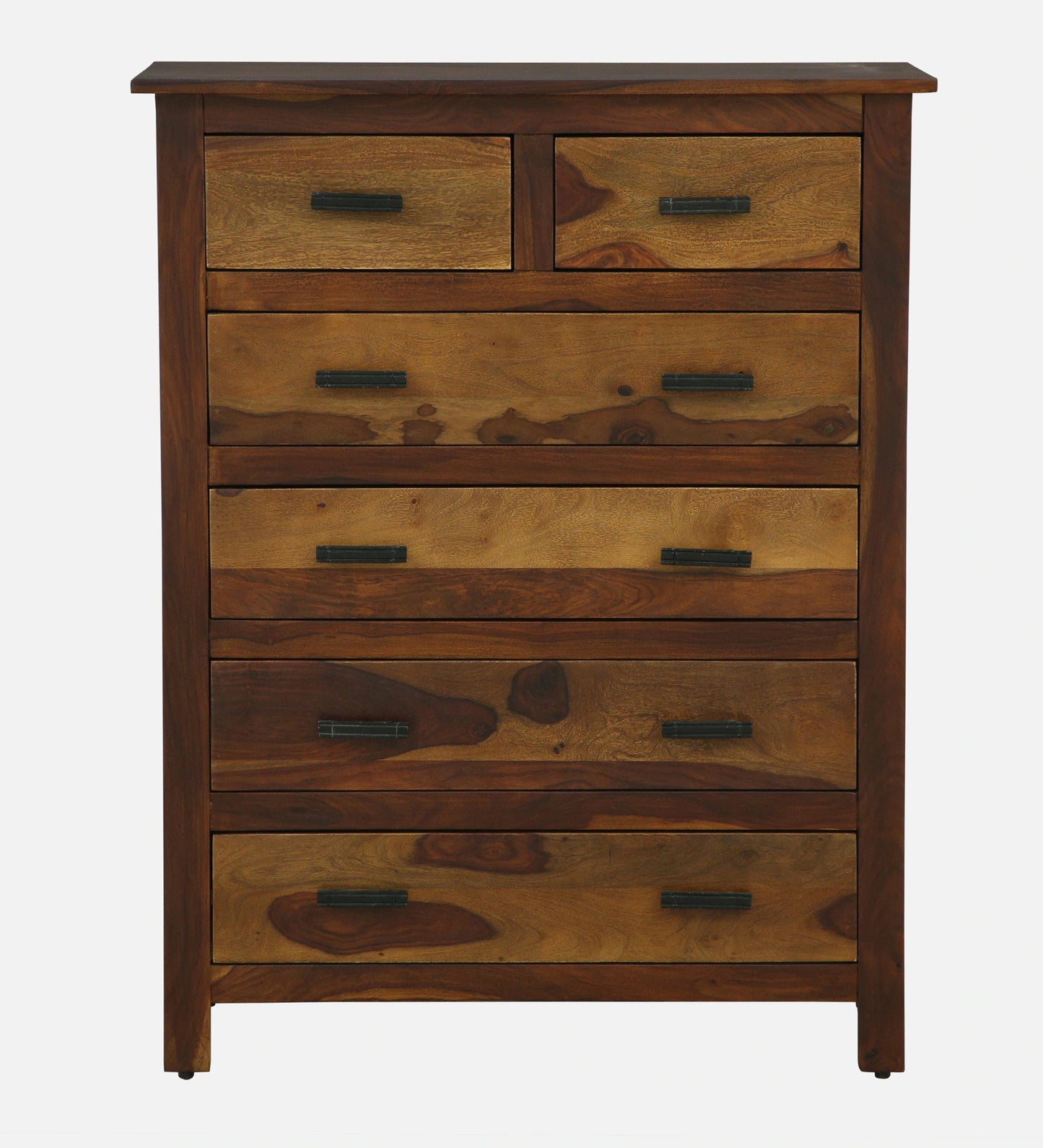 Sheesham Wood Chest Of Drawers in Scratch Resistant Provincial Teak Finish