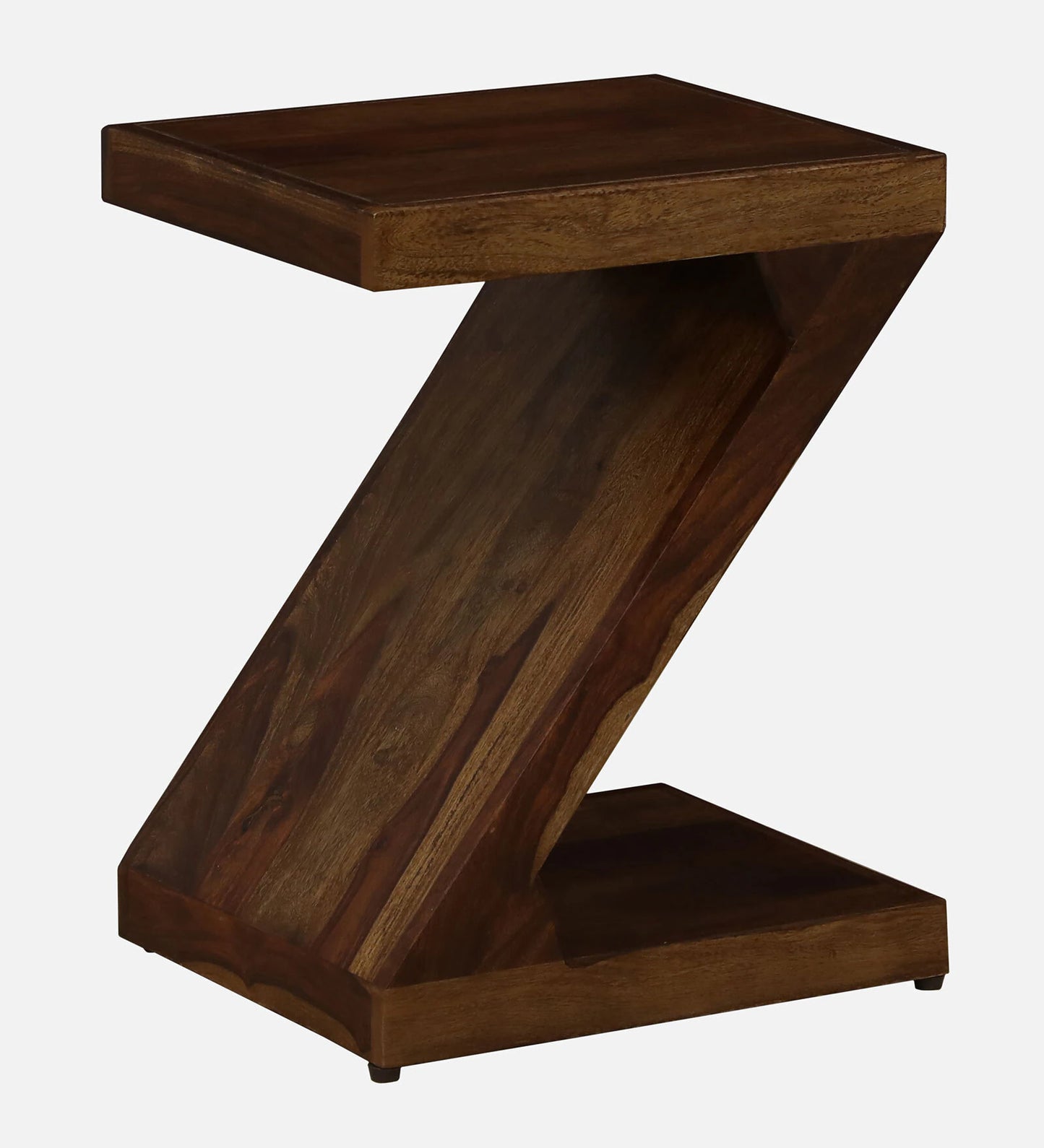 Jelks Sheesham Wood End Table in Scratch Resistant Provincial Teak Finish