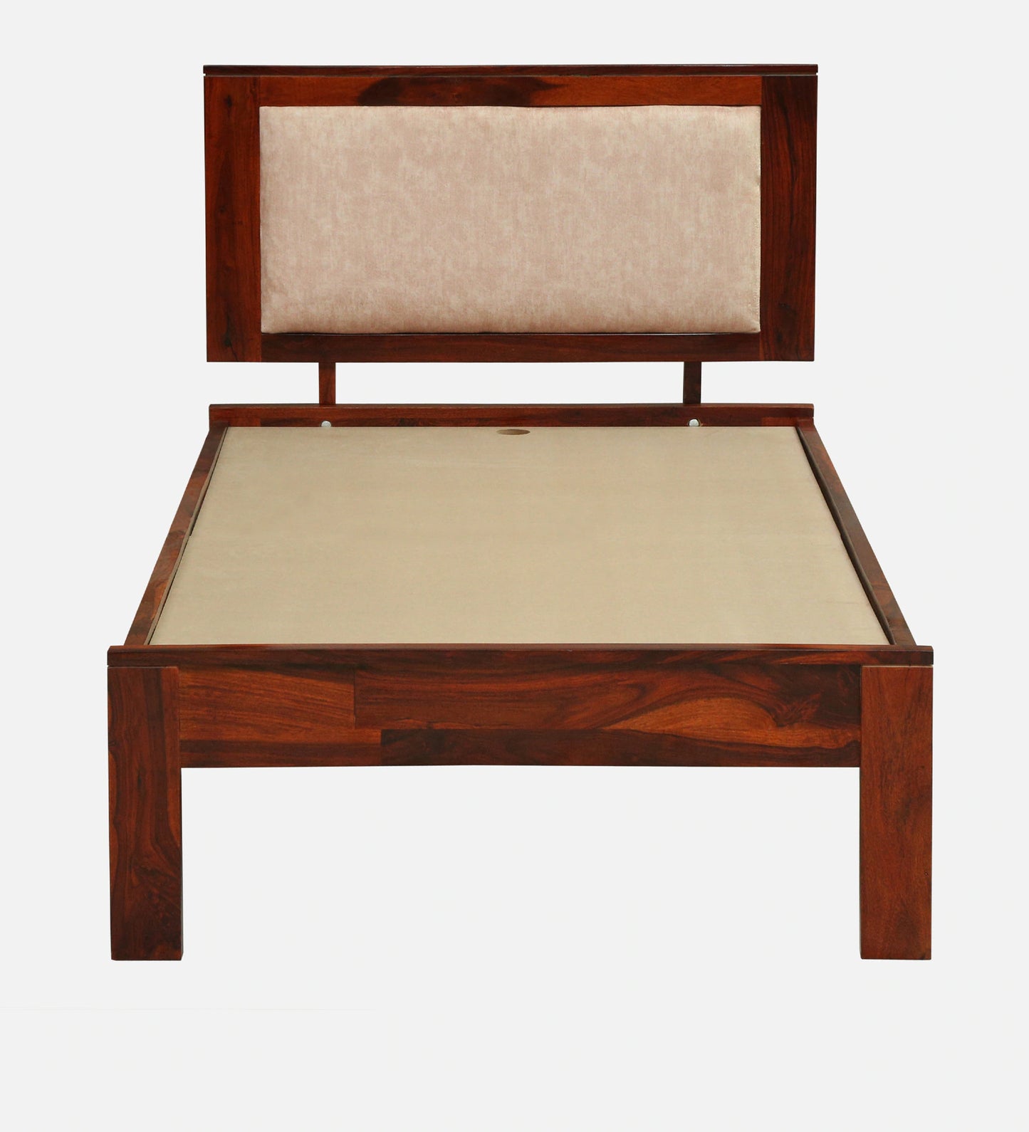 Sheesham Wood Single Bed In Honey Oak Finish