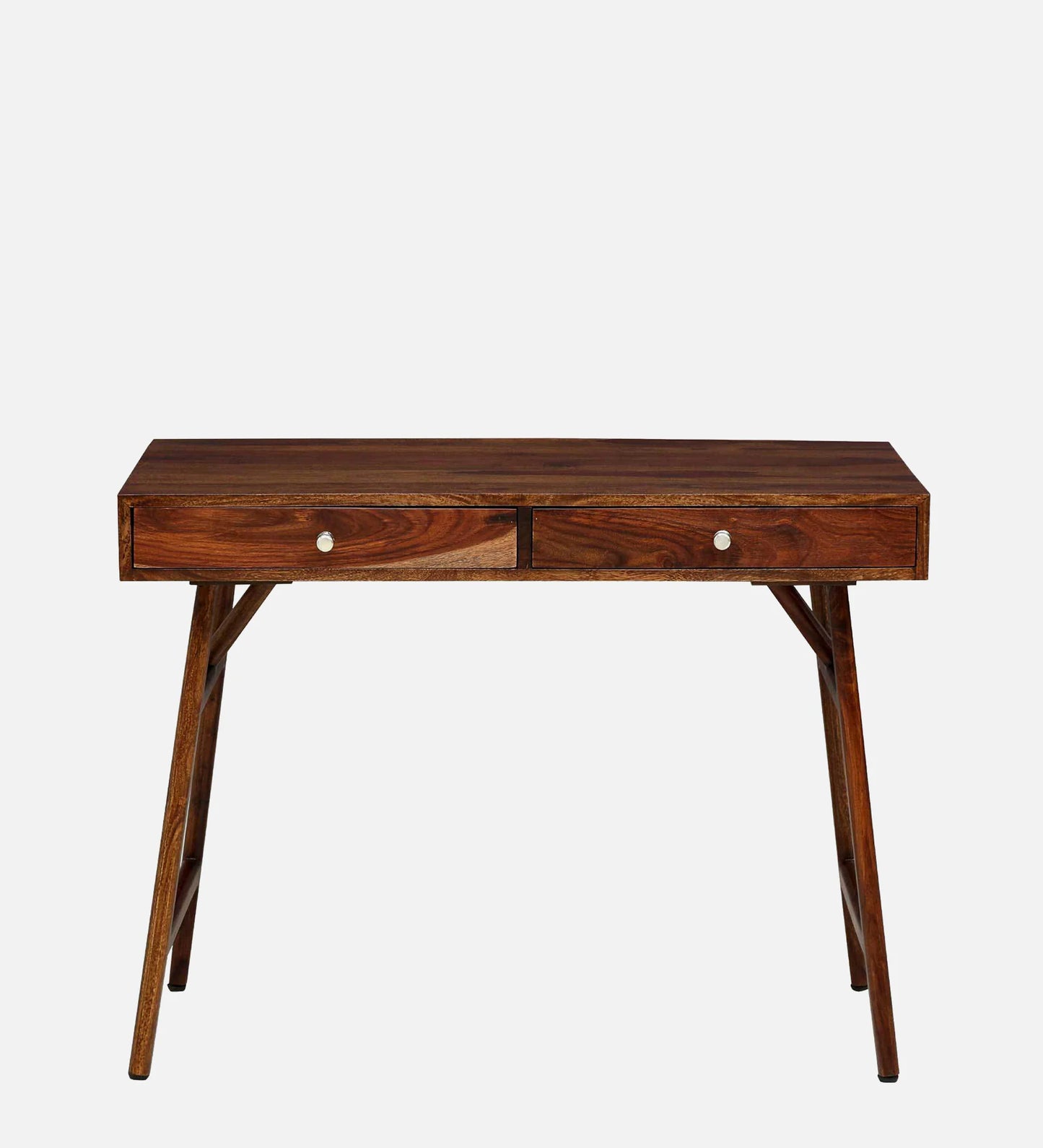 Sheesham Wood Writing Table In Scratch Resistant Provincial Teak Finish