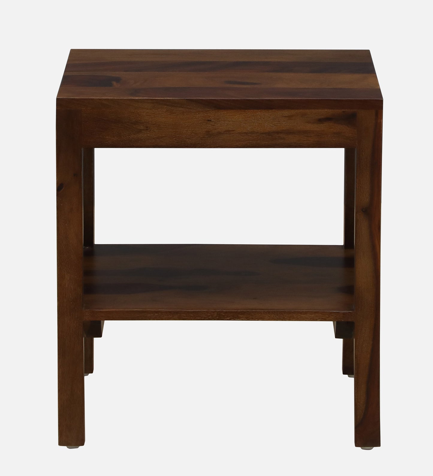 Harlev Sheesham Wood End Table In Provincial Teak Finish