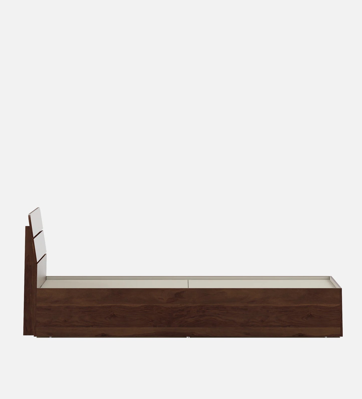 Single Bed In Sheesham Finish With Box Storage