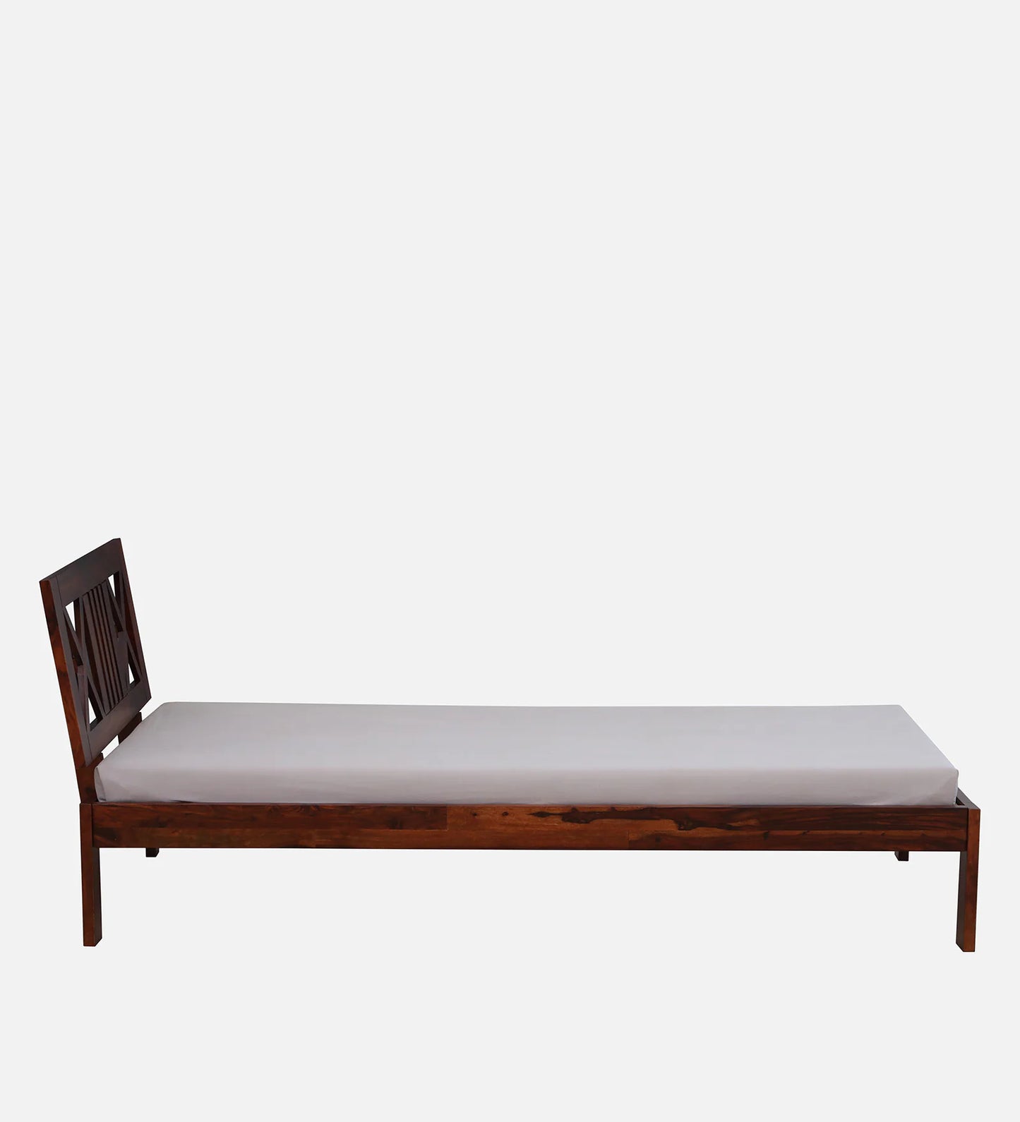 Sheesham Wood Single Bed In Honey Oak Finish