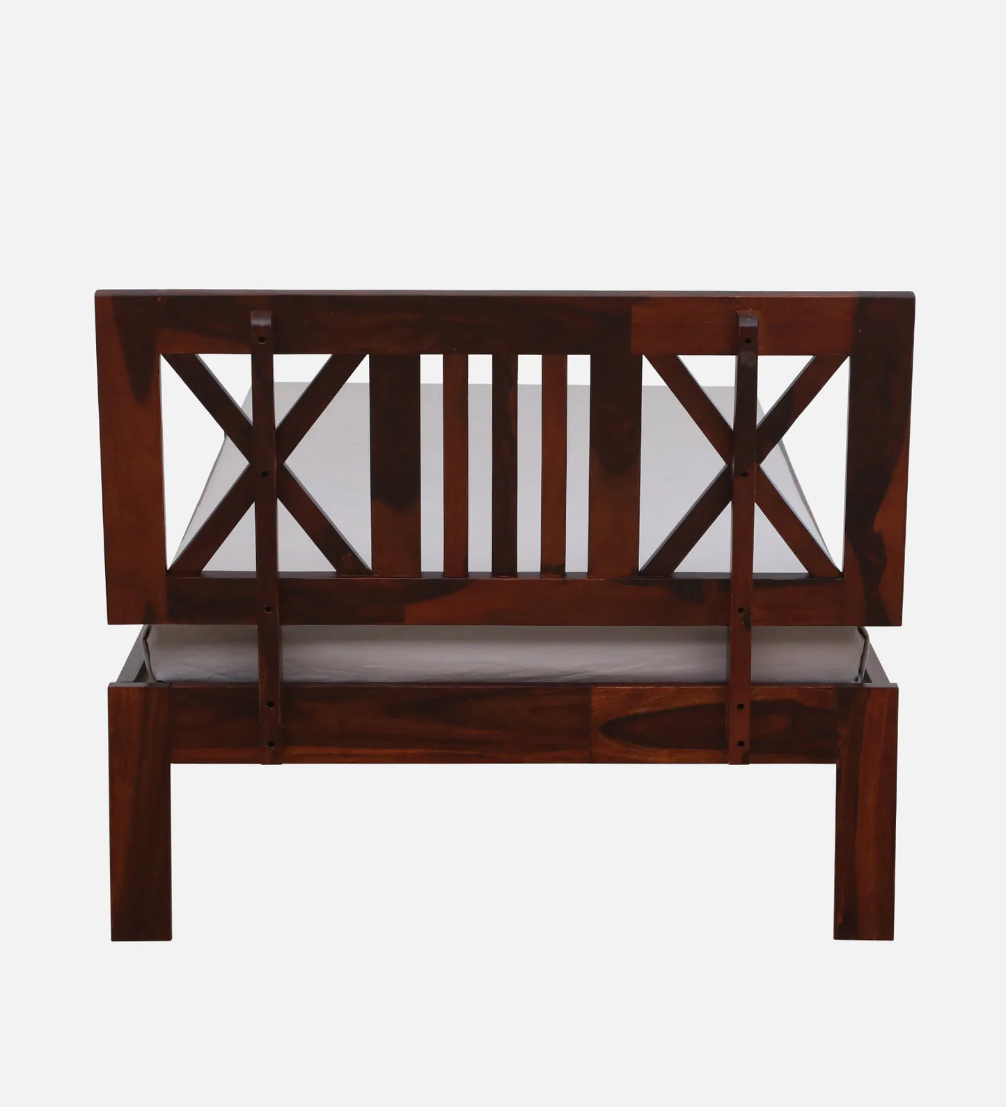 Sheesham Wood Single Bed In Honey Oak Finish