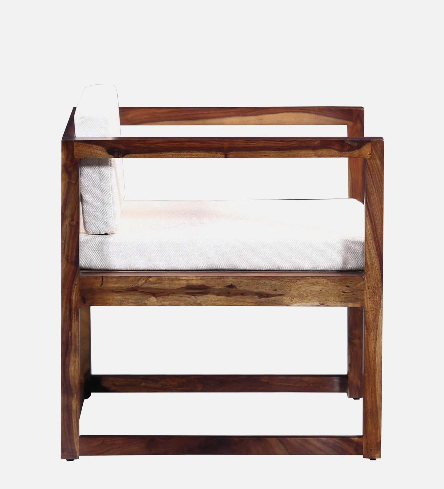 Avian Sheesham Wood Arm Chair In Provincial Teak Finish