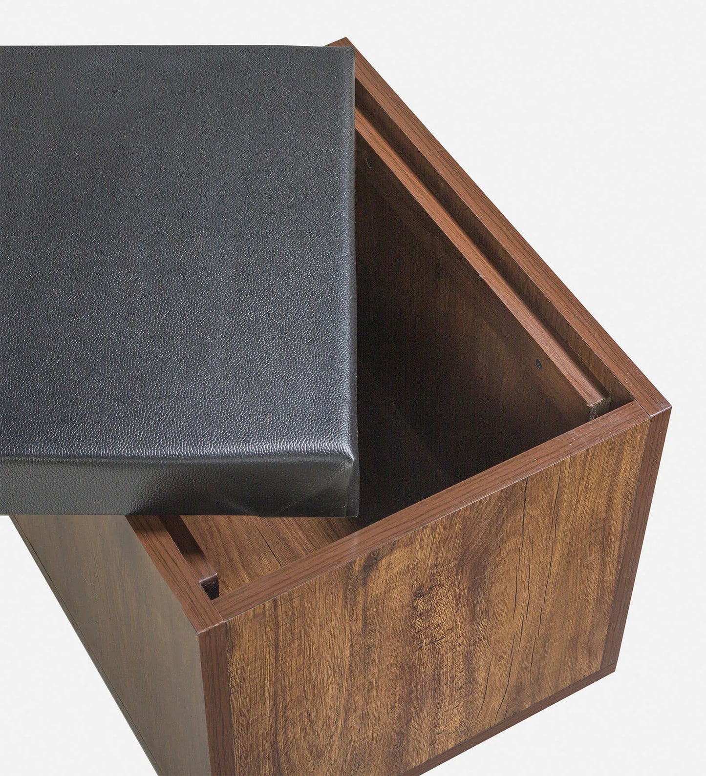 Nesting Coffee Table With 4 Stools In Classic Walnut Finish