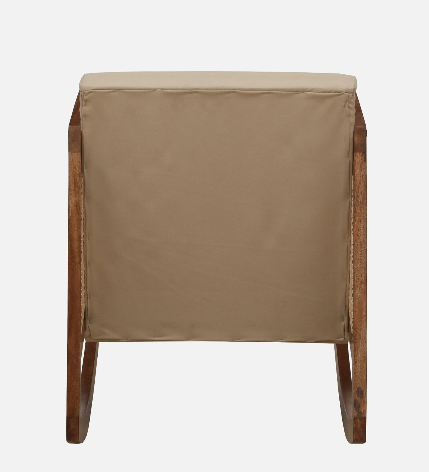 Baarn Mango Wood Rocking Chair In Rustic Teak Finish