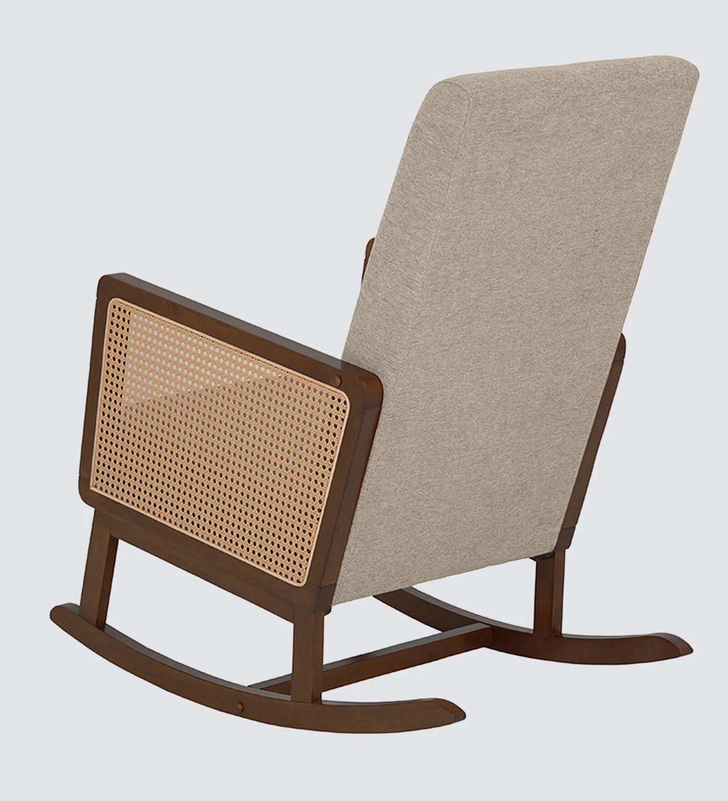 Vega Rocking Chair in Brown Finish