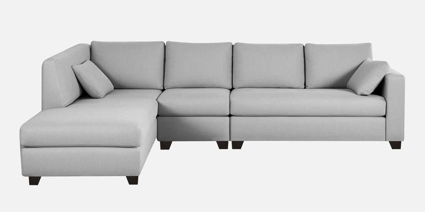 RHS Sectional Sofa (3+ Lounger) In Grey Colour