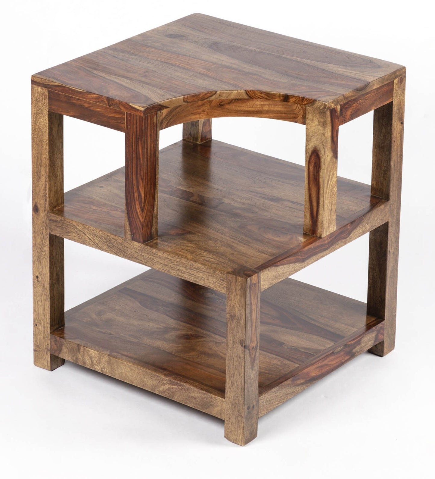 Allen End Table in Teak Finish