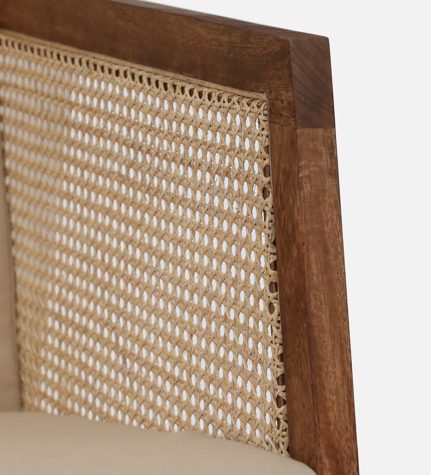 Baarn Mango Wood Rocking Chair In Rustic Teak Finish