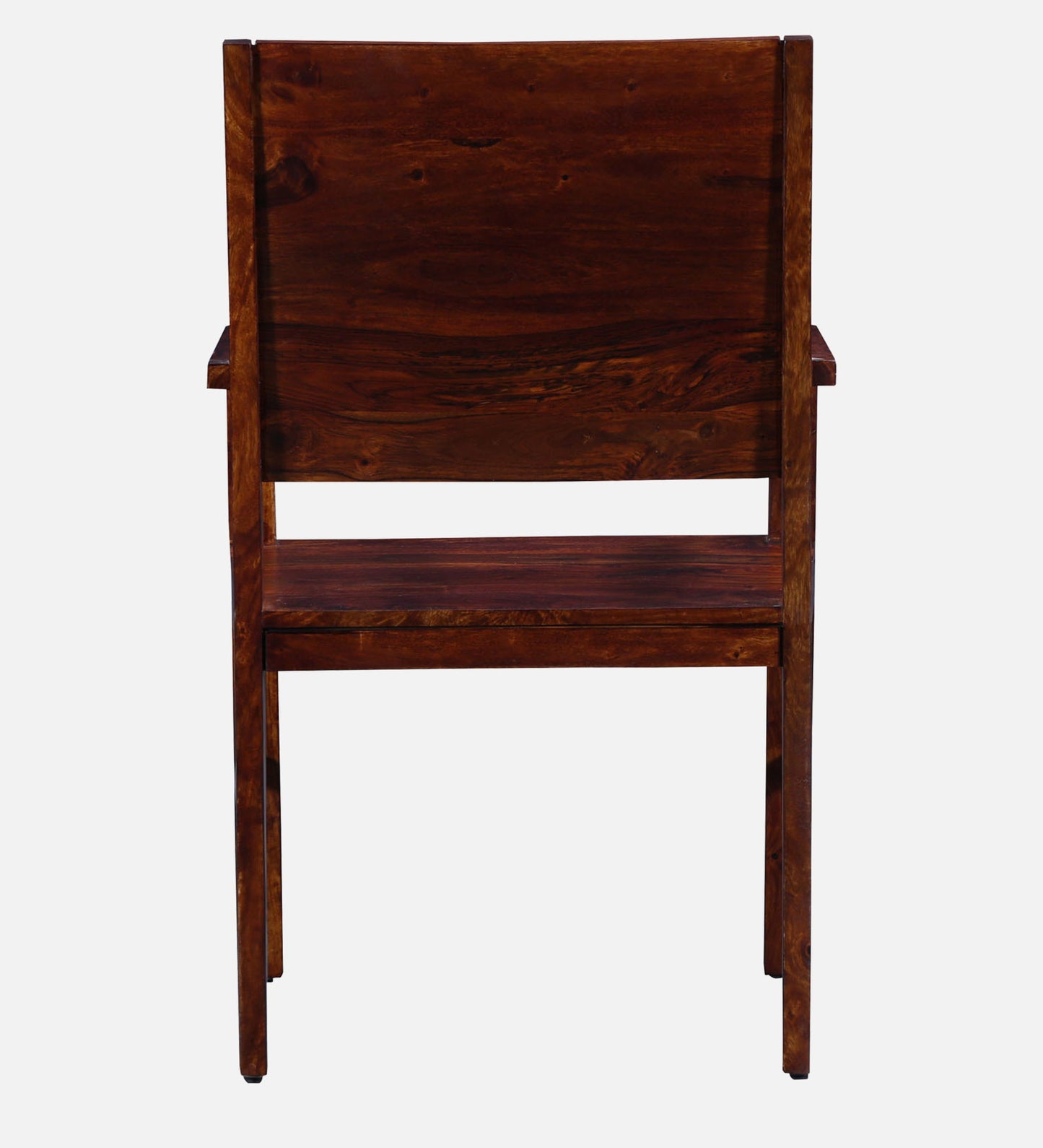 Oriel Sheesham Wood Arm Chair In Honey Oak Finish