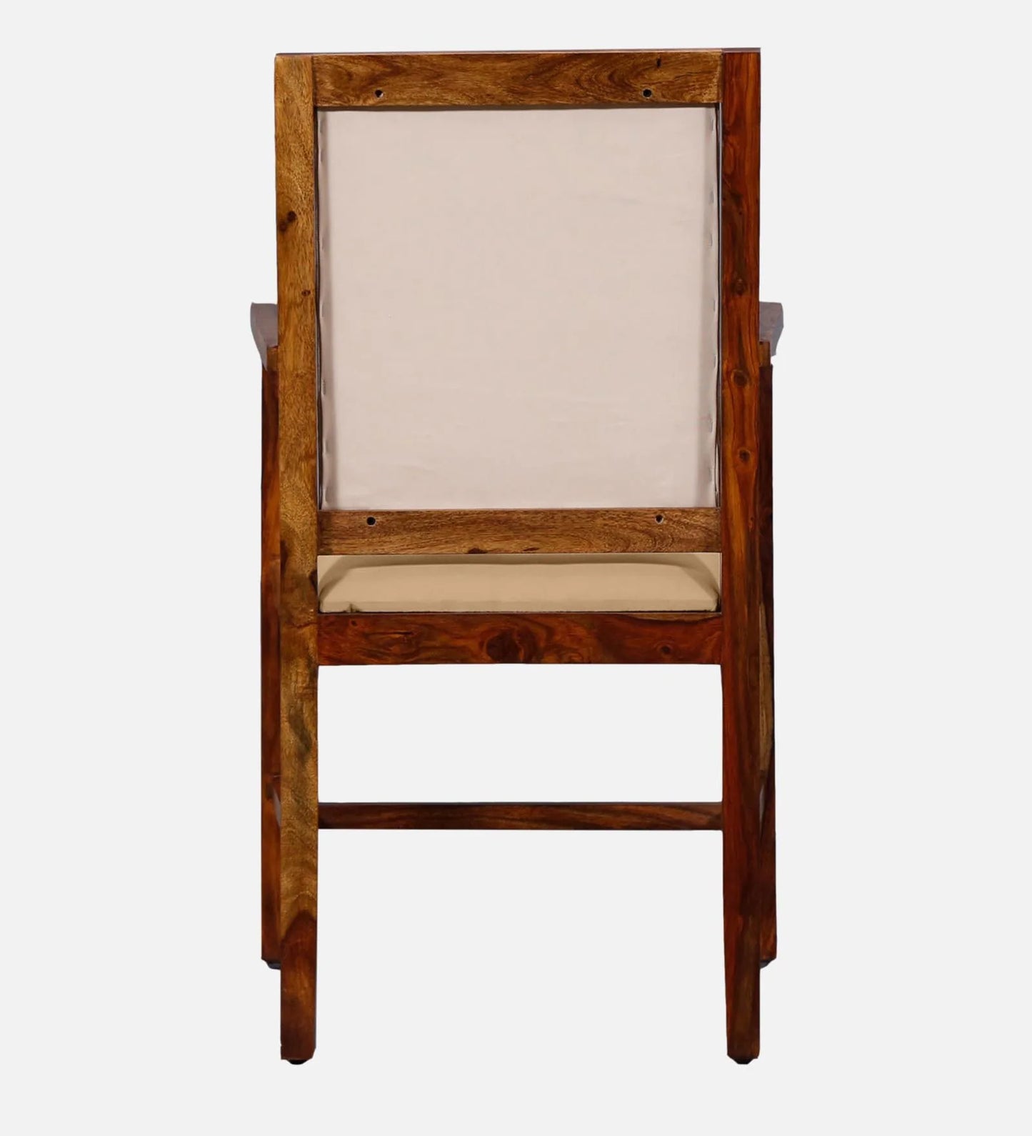 Peshtigo Sheesham Wood Arm Chair In Provincial Teak Finish