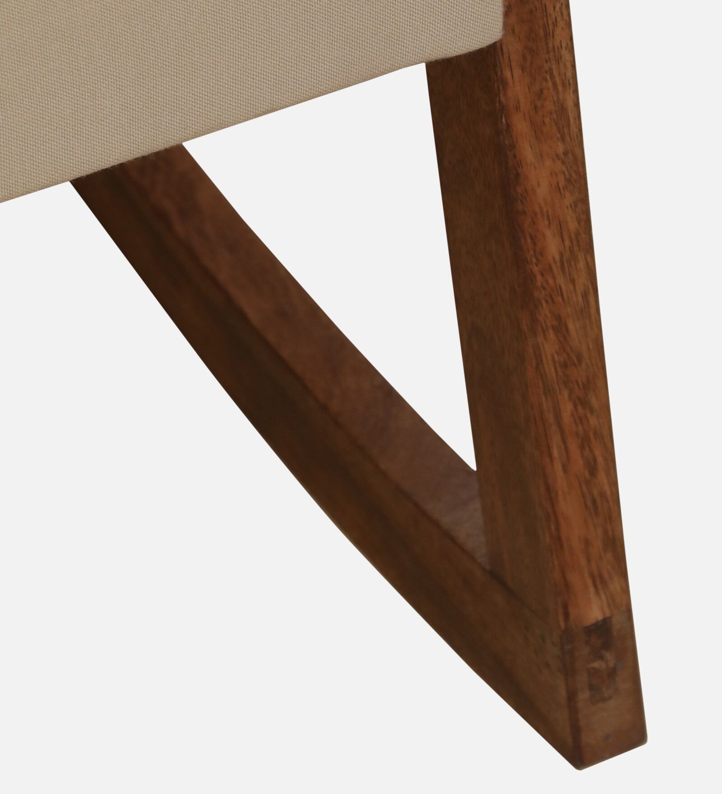 Baarn Mango Wood Rocking Chair In Rustic Teak Finish