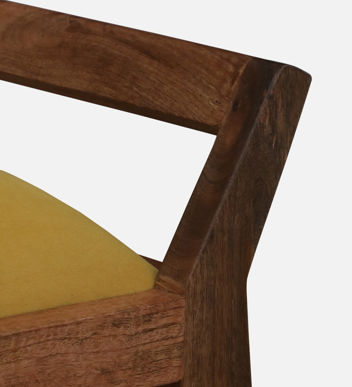 Mango Wood Settee In Natural Finish